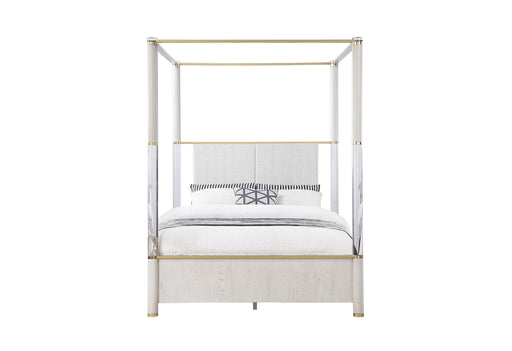 MALMO OAK QUEEN BED - Pay Less Furniture (NJ)