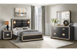 BLAKE-BLACK/GOLD-KB DR MR 2 NS CH - Pay Less Furniture (NJ)