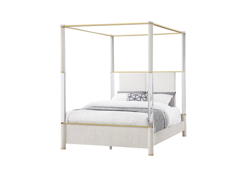 MALMO OAK QUEEN BED - Pay Less Furniture (NJ)