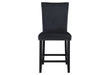 D04 WHITE BAR TABLE AND 6 D04 BLACK BAR STOOL - Pay Less Furniture (NJ)