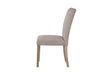 D02 NATURAL DINING TABLE + 6 D8683 DINING CHAIRS - Pay Less Furniture (NJ)
