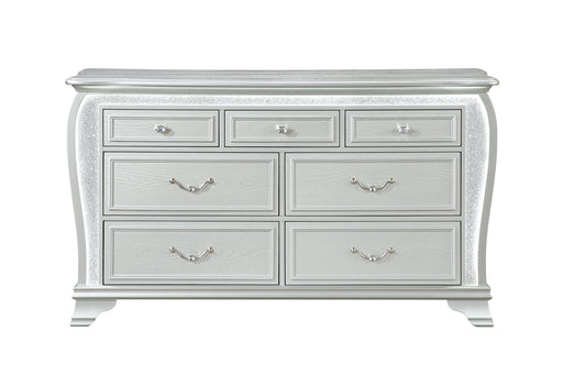 ARIA SILVER DRESSER WITH LED - Pay Less Furniture (NJ)