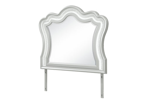 ARIA SILVER MIRROR WITH LED - Pay Less Furniture (NJ)