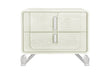 LYRA BEIGE NIGHTSTAND WITH USB - Pay Less Furniture (NJ)