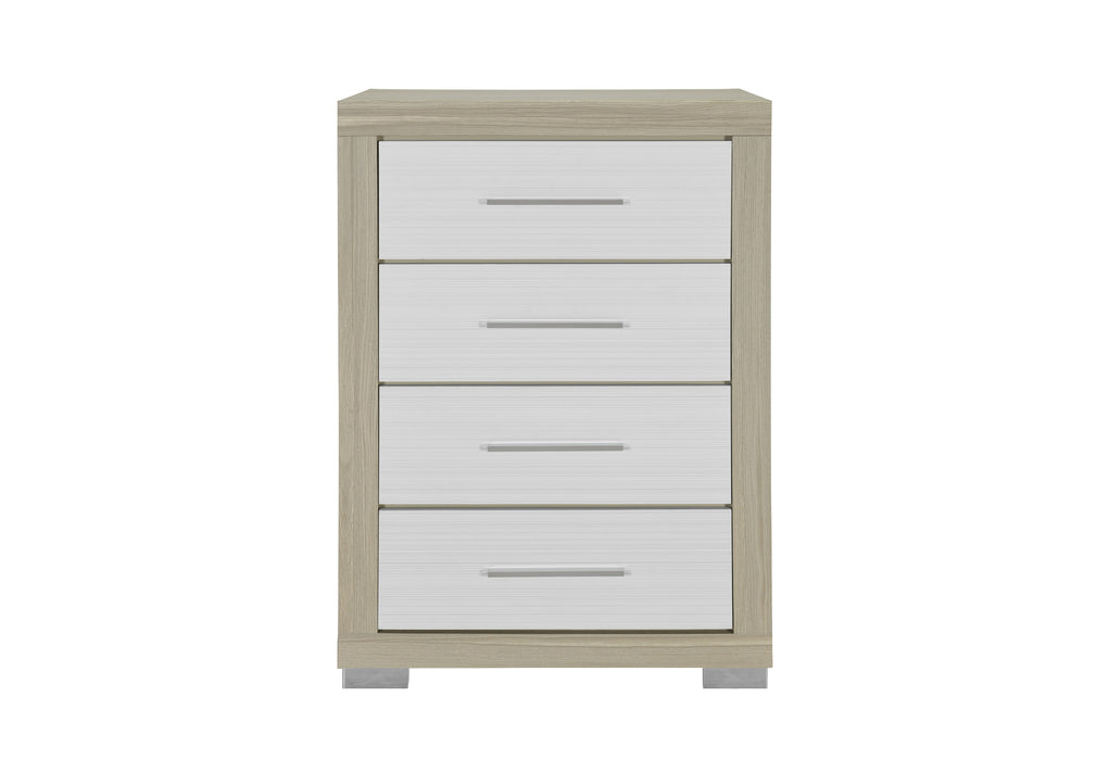 EMMA NATURAL/WHITE CHEST - Pay Less Furniture (NJ)