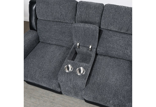 U5914-GREY/BLACK-CRLS/R - Pay Less Furniture (NJ)