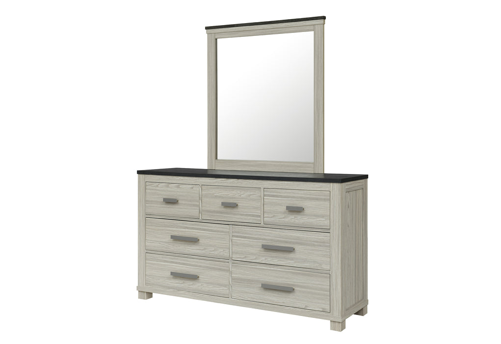 ASHLEY BROWN MIRROR - Pay Less Furniture (NJ)
