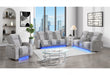 U8000 GREY PWR REC SOFA/PWR CON REC LOVESEAT/PWR RECLINER W/PHR - Pay Less Furniture (NJ)