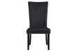 D02 DINING TABLE + 6 D03 BLACK DINING CHAIRS - Pay Less Furniture (NJ)