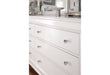 POMPEI METALLIC WHITE QUEEN BED GROUP WITH LED - Pay Less Furniture (NJ)