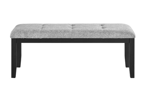 D1319 LT GREY BENCH - Pay Less Furniture (NJ)