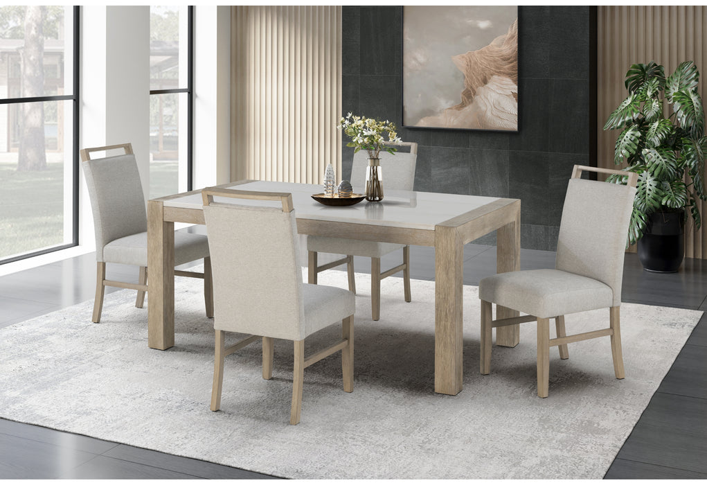 D1321DT+D1321DC LIGHT GREY - Pay Less Furniture (NJ)